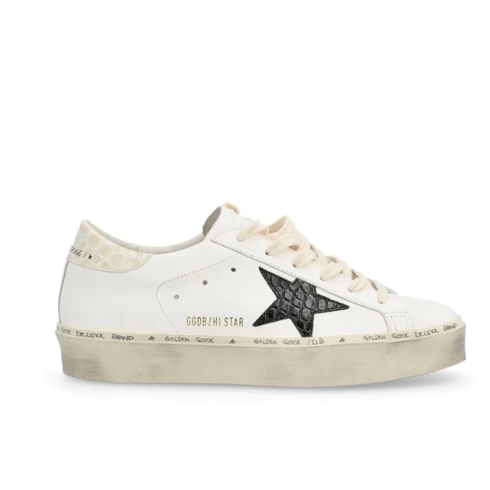 Golden Goose Delixe Brand Hi Star Low-Top Sneakers